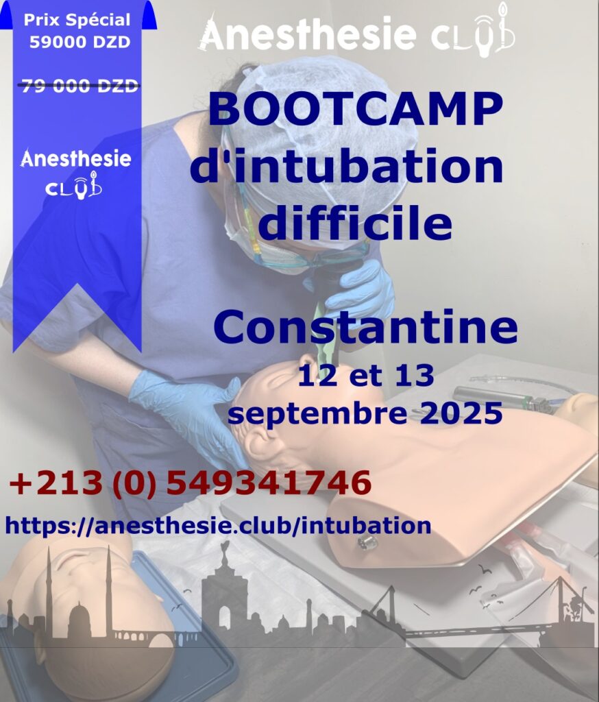 BOOTCAMP INTUBATION DIFFICILE